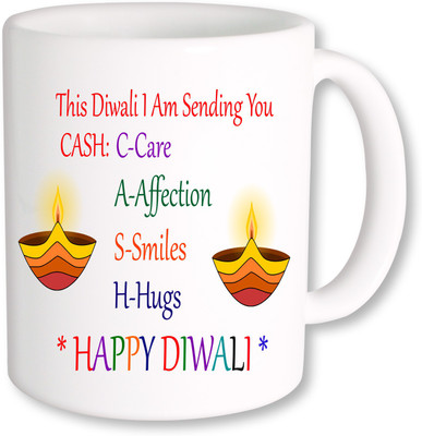 

PhotogiftsIndia Happy Diwali 017 Ceramic Mug(325 ml)