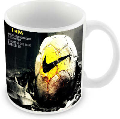 

Sleep Nature's SN-MG-307 Ceramic Mug(350 ml), Multicolor