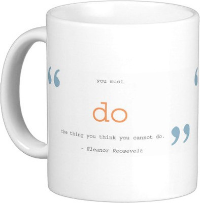 

Exoctic Silver MUG27 Ceramic Mug(250 ml), White