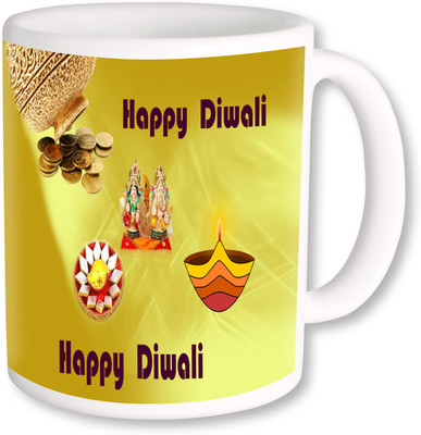

PhotogiftsIndia Happy Diwali And Deepawali 040 Ceramic Mug(325 ml)