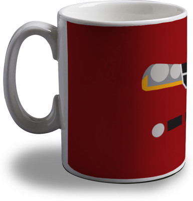 

Artifa Car Front Porcelain, Ceramic Mug(350 ml), Multicolor