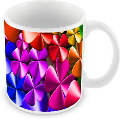 

Sleep Nature's SN-MG-83 Ceramic Mug(350 ml), Multicolor
