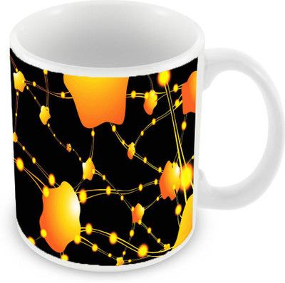 

Sleep Nature's SN-MG-530 Ceramic Mug(350 ml), Orange