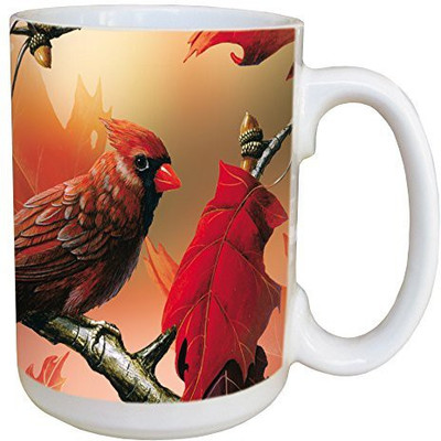 

Tree-Free Greetings Greetings 45508 Cecilia Blaylock Seasons Change Ceramic with Full-Sized Handle, 15-Ounce Ceramic Mug(60 ml), Multicolor