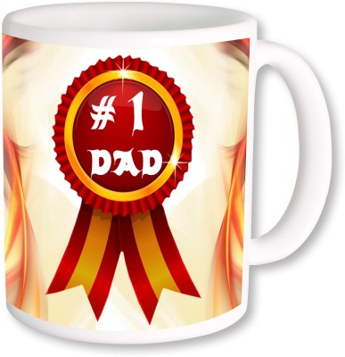 

PhotogiftsIndia First Dad 01 Ceramic Mug(325 ml), Multicolor