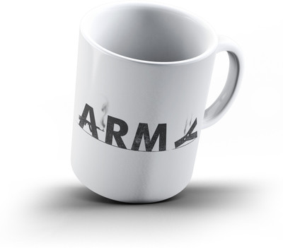 

Ucard Army297 Bone China, Ceramic, Porcelain Mug(325 ml)