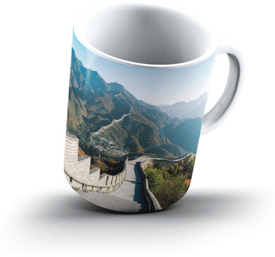 

Ucard The Great Wall Of China2689 Bone China, Ceramic, Porcelain Mug(325 ml), Multicolor