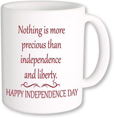 

PhotogiftsIndia Happy Indepence Day 031 Ceramic Mug(325 ml), Multicolor