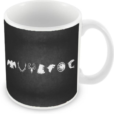 

Sleep Nature's SN-MG-2292 Ceramic Mug(350 ml), Grey