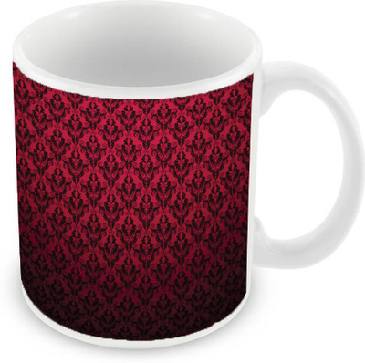 

Sleep Nature's SN-MG-2540 Ceramic Mug(350 ml), Red
