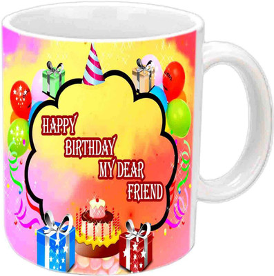 

Raj Laxmi b'day love gifts white Ceramic Mug(350 ml)
