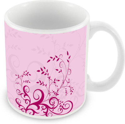

Sleep Nature's SN-MG-2711 Ceramic Mug(350 ml), Pink