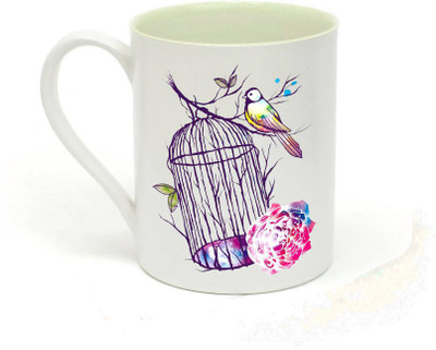 

Sowing Happiness MUG270 Ceramic Mug(350 ml), White