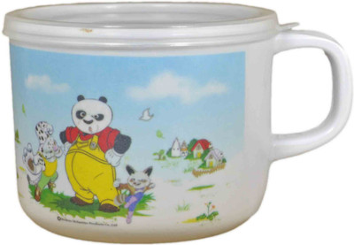 

Babysid Collections KIDS MELAMINE BPA FREE CUP WITH LID Melamine Mug(180 ml), Multicolor