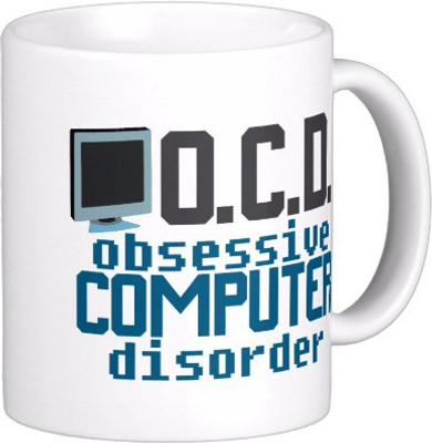 Exoctic Silver Quoteds ooooo8 Ceramic Mug(300 ml), Multicolor