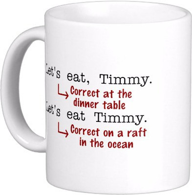 

Exoctic Silver Quoteds ooooo60 Ceramic Mug(300 ml), Multicolor