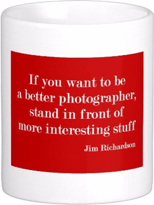 

Exoctic Silver Best Quoted Coffee 00056 Ceramic Mug(300 ml), Multicolor