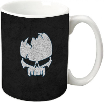 

Maison N Mode Horror Coffee Ceramic Mug(330 ml), Multicolor