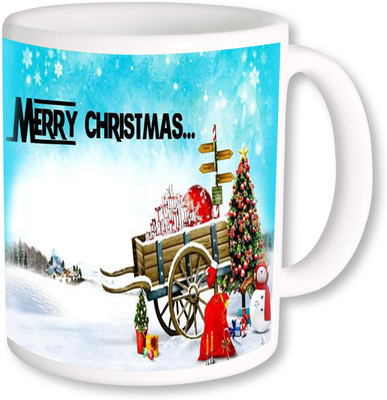 

PhotogiftsIndia Merry Christmas 006 Ceramic Mug(325 ml), Multicolor