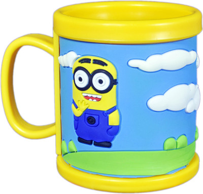 

Babysid Collections Plastic Kids Minions 200ML Plastic Mug(200 ml), Multicolor