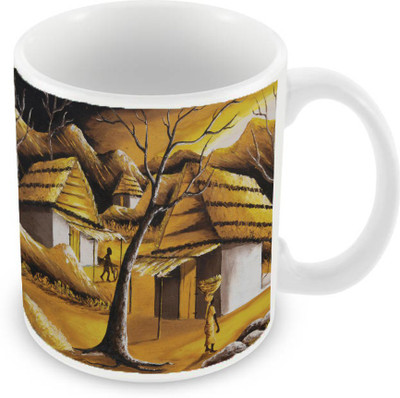 

Sleep Nature's SN-MG-1447 Ceramic Mug(350 ml), Yellow