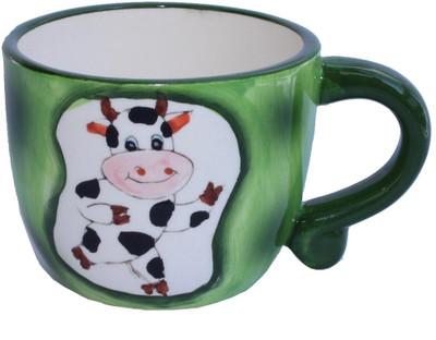 

Aarzool 3D Cow Ceramic Mug, Multicolor