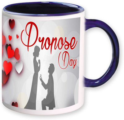 

Heyworlds happy propose day gifts 001 Ceramic Mug(325 ml), Multicolor
