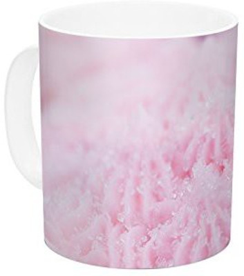 

Kess InHouse InHouse Debbra Obertanec Cupcake Pink Sparkle Ceramic Coffee, 11 oz, Multicolor Ceramic Mug(60 ml)