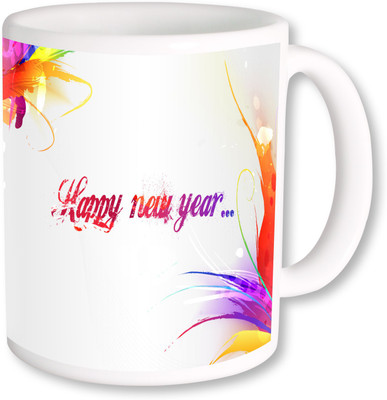 

PhotogiftsIndia Happy New Year 046 Ceramic Mug(325 ml), Multicolor