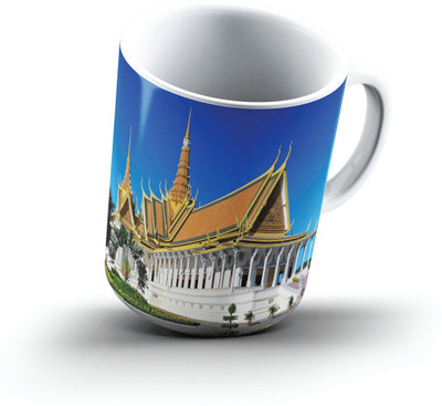 

Ucard Royal Palace Phnom Penh Cambodia2657 Bone China, Ceramic, Porcelain Mug(325 ml)