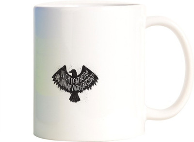 

Rangeele Inkers Night catchers GOT Ceramic Mug(300 ml), Multicolor