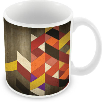 

Sleep Nature's SN-MG-1465 Ceramic Mug(350 ml), Multicolor