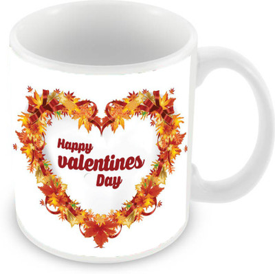 

Sleep Nature's SN-MG-2555 Ceramic Mug(350 ml), Red