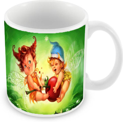 

Sleep Nature's SN-MG-977 Ceramic Mug(350 ml), Multicolor