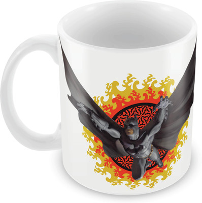 

Posterboy Batman Fly - Logo (Officially Licensed) Ceramic Mug(350 ml), Multicolor