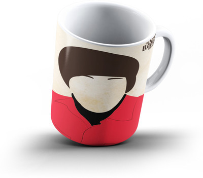 

Ucard Big Bang Theory Minimalist172 Bone China, Ceramic, Porcelain Mug(325 ml), Multicolor