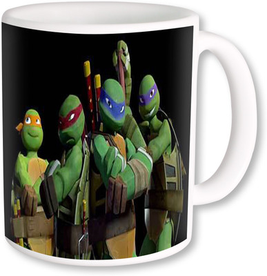 

Heyworlds teenage mutant ninja turtles 05 Ceramic Mug(325 ml), Multicolor