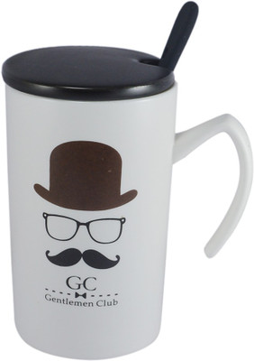 

Saamarth Impex SI-4404 Ceramic Mug(350 ml), White