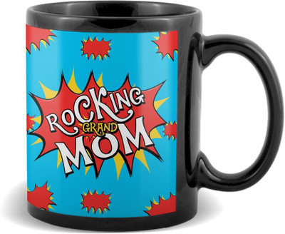 

SKY TRENDS Rocking GrandDad Black Coffee Ceramic Mug(320 ml)
