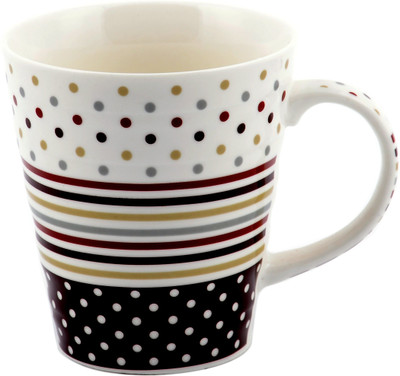 

Chrome Dots Ceramic Mug(320 ml), Multicolor