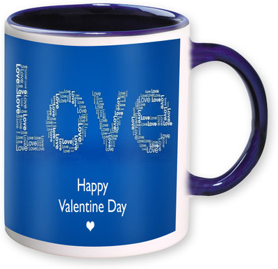 

Heyworlds love valentine day gifts 02 Ceramic Mug(325 ml), Multicolor