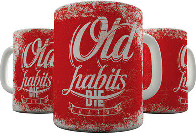 Shaildha QU47 Ceramic Mug(350 ml), Multicolor