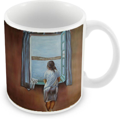 

Sleep Nature's SN-MG-1551 Ceramic Mug(350 ml), Multicolor