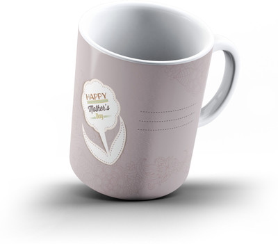 

Ucard Mothers Day441 Bone China, Ceramic, Porcelain Mug(325 ml), Multicolor