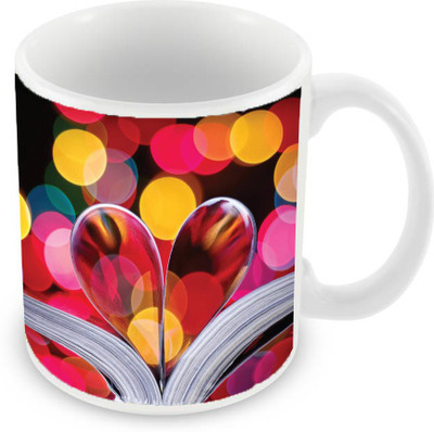 

Sleep Nature's SN-MG-2606 Ceramic Mug(350 ml), Multicolor
