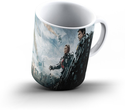 

Ucard Edge Of Tomorrow963 Bone China, Ceramic, Porcelain Mug(325 ml), Multicolor