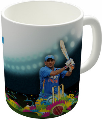 

Shaildha CWC001 Ceramic Mug(350 ml), Multicolor