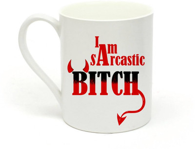 

Sowing Happiness SHMUG170 Quotation Pattern Ceramic Mug(350 ml), White