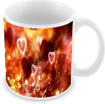 

Sleep Nature's SN-MG-595 Ceramic Mug(350 ml), Multicolor