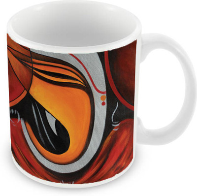

Sleep Nature's SN-MG-2366 Ceramic Mug(350 ml), Multicolor
